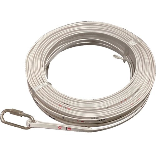 ステンレス製フック付き測量ロープ NDR