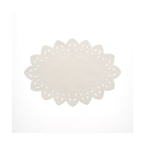 レースペーパー 小判型 14号 白 10