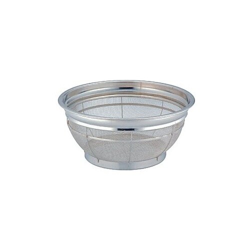 18−8 F型ざる(14メッシュ)グリー