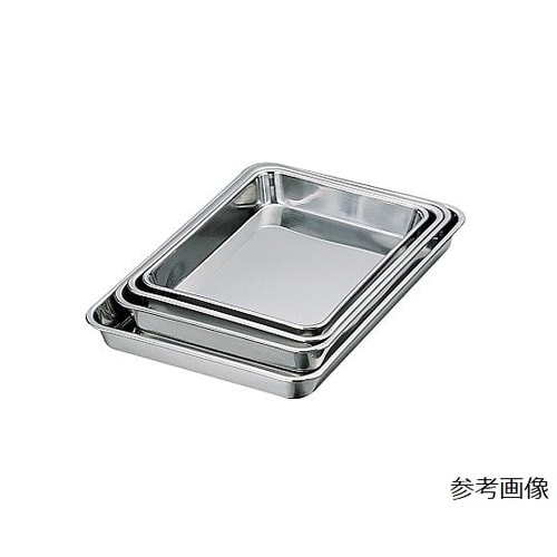 AG 18−8 浅型角バット 2枚取