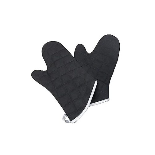耐熱オーブンミット 13インチ黒(2枚1