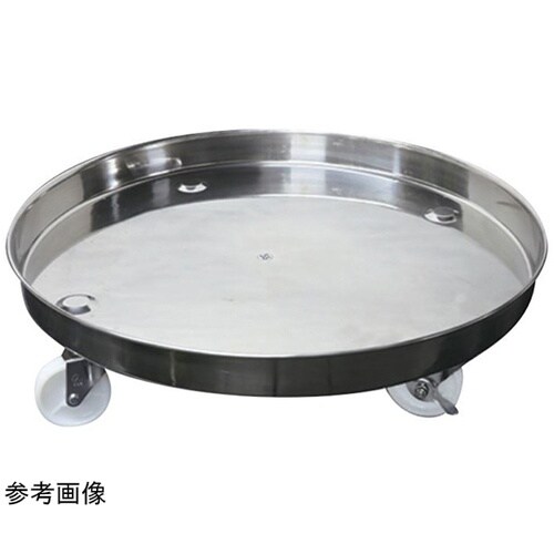 18−8タンク運搬用台車(ナイロン車)φ
