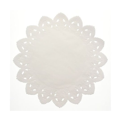 レースペーパー 丸型 14号 白 100