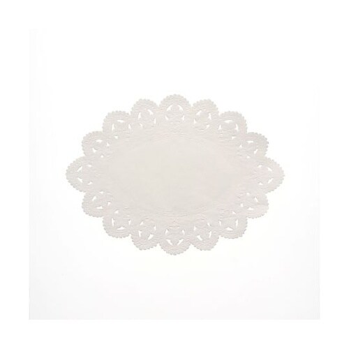 レースペーパー 小判型 12号 白 10