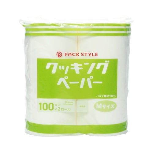 PSクッキングペーパー Mサイズ 2ロー