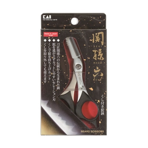 関孫六 クシ付きヒゲハサミ #000HC