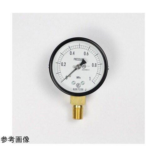 普通形圧力計(Φ60) 立形A枠 1MP