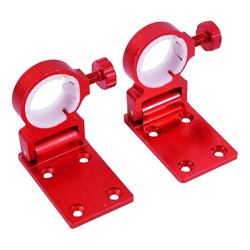 アルミマグネシウム合金ポールホルダー 赤