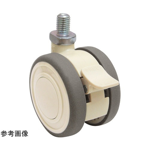 双輪キャスター φ60 自在 ダブルスト