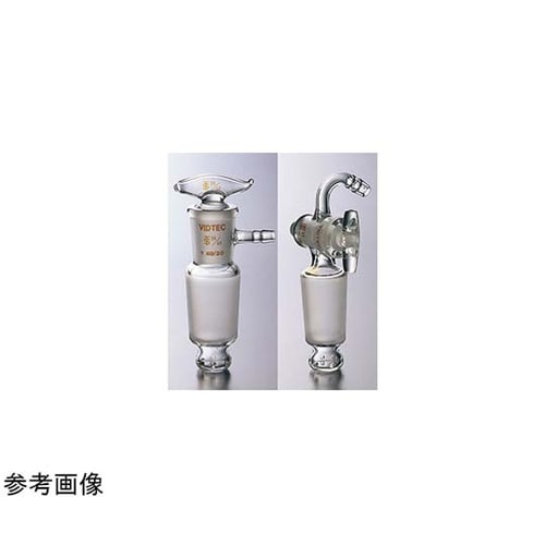 上口デシケーター用コック(白)180−2