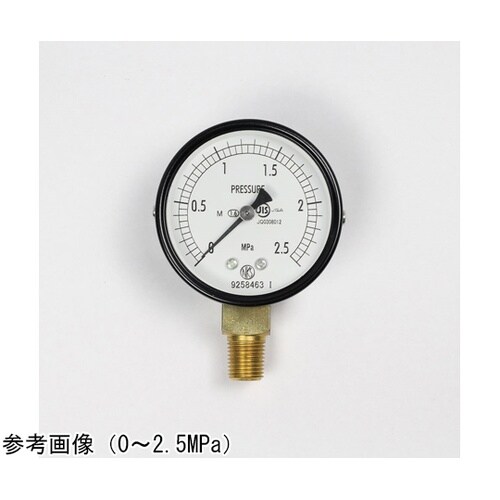 普通形圧力計(Φ60) 立形A枠 蒸気用