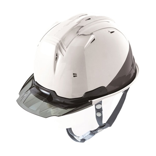 スケルトンバイザーヘルメットC1 シロ