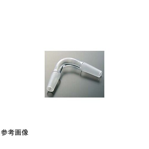 透明摺合連結管曲管 75° 24/40