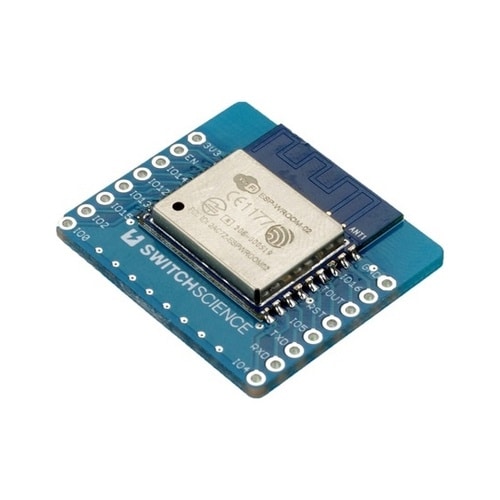 ESP−WROOM−02ピッチ変換済みモ