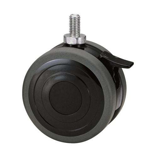 双輪キャスター φ100 固定ストッパー