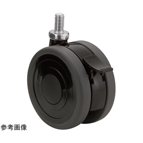 双輪キャスター φ100 自在ダブルスト