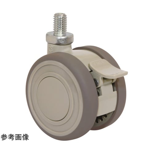 双輪キャスター φ60 自在 ダブルスト