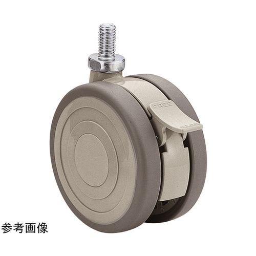 双輪キャスター φ100 自在ダブルスト