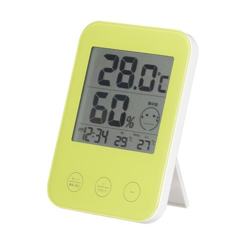 熱中症・インフルエンザ警報付きデジタル温