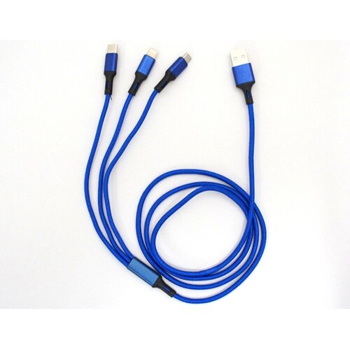 3in1スマートフォン用USBケーブルT