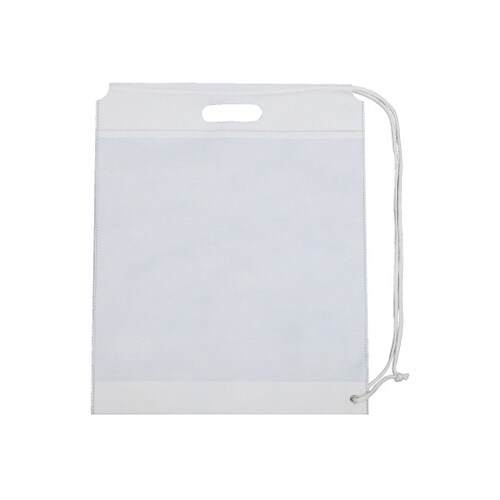 不織布ショルダーバッグ 50枚入 ホワイ