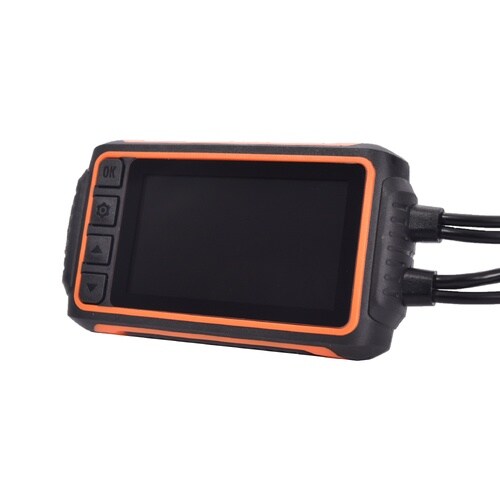 衝撃感知&完全防水!バイク用前後ドライブ