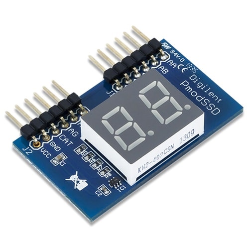 Pmod SSD 7segディスプレイモ