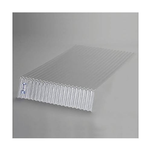 1400x655mm ポリカ先曲り波板(