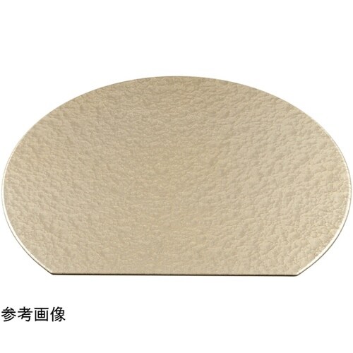 尺2 祇園半月敷マット シャンパンゴール