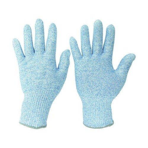耐切創性手袋 カットガード ブルー L