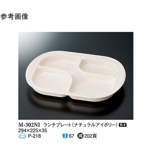 ランチプレート ナチュラルアイボリー 2