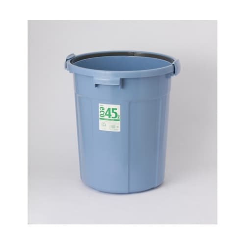 エコポリペール 丸型#45 本体 ブルー