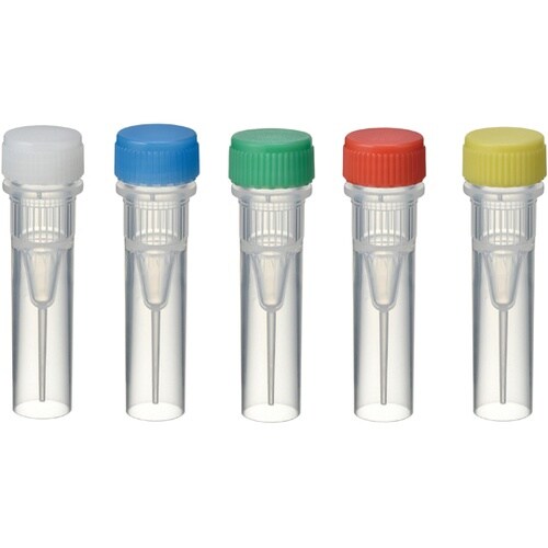 Oリングレス スクリューキャップチューブ