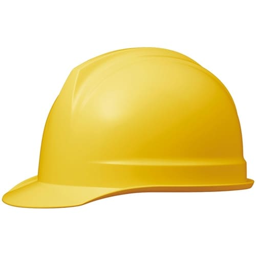 ABS製ヘルメット イエロー SC−1B
