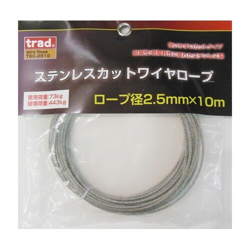 trad ステンカットワイヤ2.5x10
