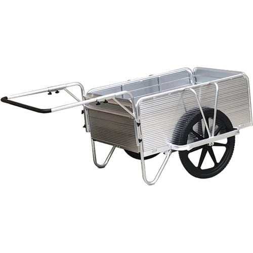 アルミ製大型折りたたみ式リヤカー AKO