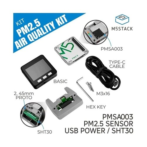 M5Stack PM2.5大気質センサキ