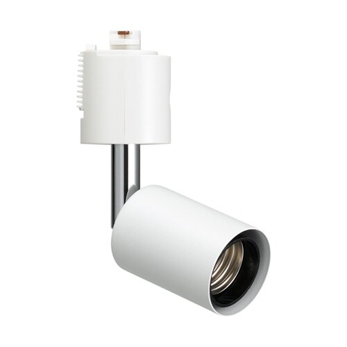 スポットライトショートE26電球なし白