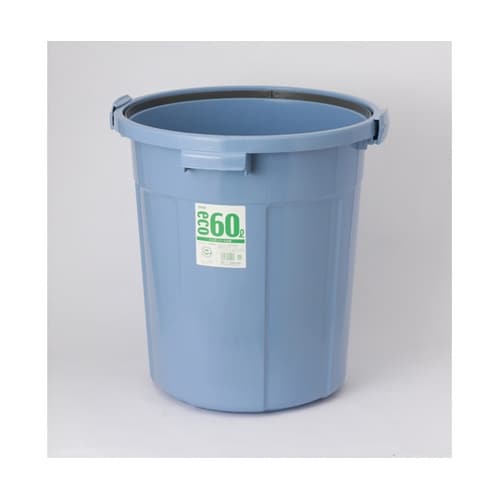 エコポリペール 丸型#60 本体 ブルー