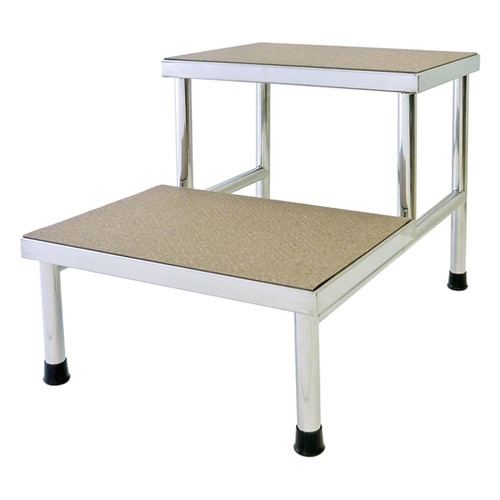 二段踏台 ステンレス製 W400×D60