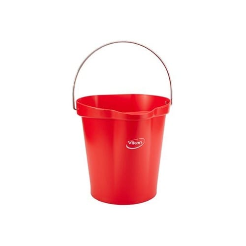 ハイジーンバケット(12L)赤 5686