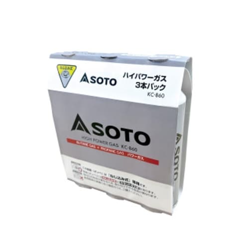 SOTO ハイパワーガス 1セット(3本