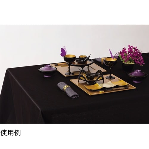 テーブルクロス ブラック240cm ×1