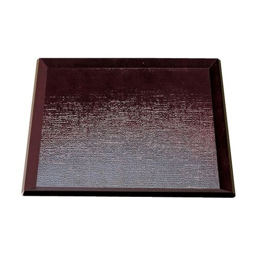 尺1寸耐熱布目角盆ノンスリップ 新溜(し