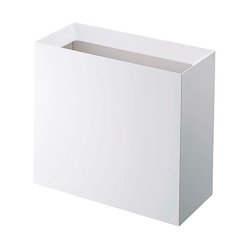 トラッシュカン ワイド タワー ホワイト