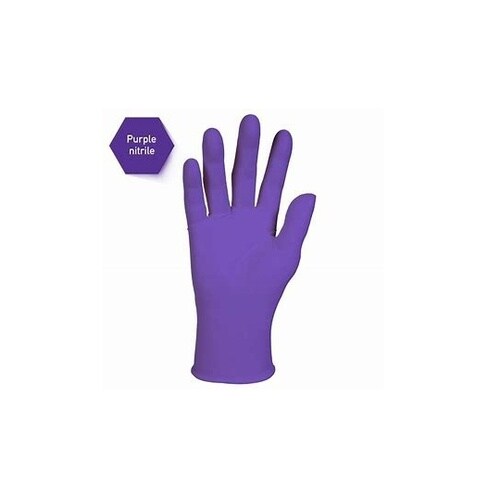 キムテック パープルニトリルグローブ M