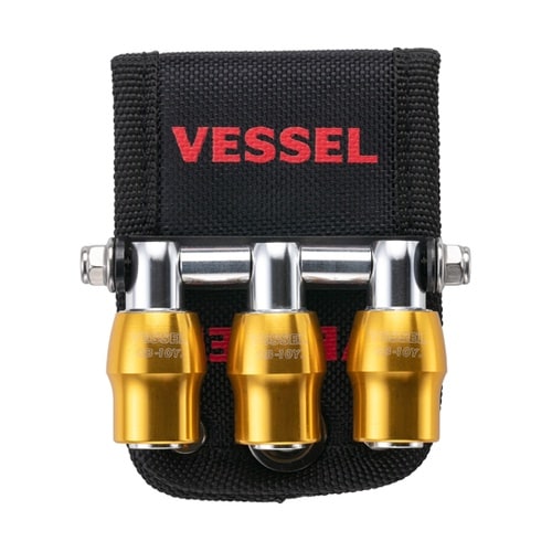 クイックキャッチャー3連ホルダー黄 1式