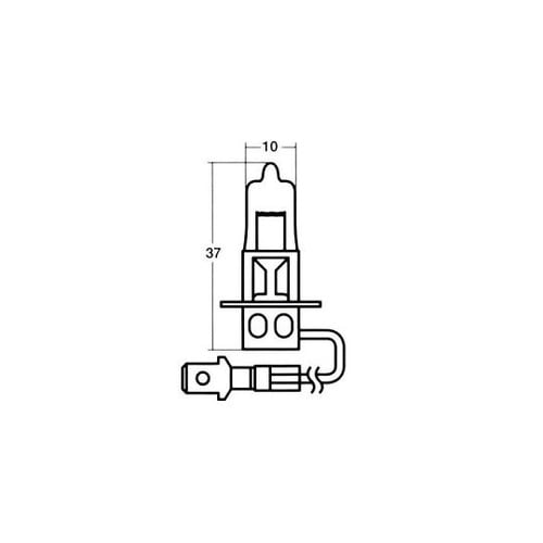 ハロゲン電球 24V55W H3 14−