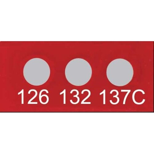 テンプ・プレート 8mm×3mm 430