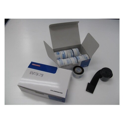 C111−30マーカーテープ黒 10巻入